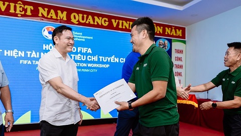 Bế mạc Hội thảo FIFA Phát hiện tài năng & Tiêu chí tuyển chọn